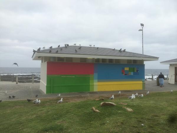 Art54CT's tweet photo. Just a quick update photos on @A_Urbanski work on the #seapoint promenade. #art54 http://t.co/wV9hFxortv