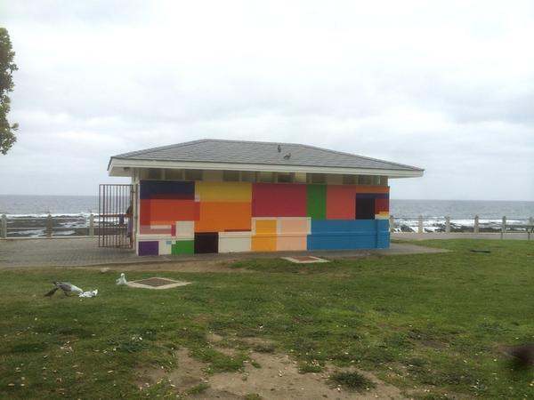 Art54CT's tweet photo. Just a quick update photos on @A_Urbanski work on the #seapoint promenade. #art54 http://t.co/wV9hFxortv