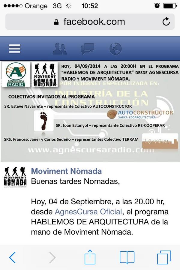 RCooperar's tweet photo. Ayer @RCooperar @recooperar en la radio! Acnecursa y @movimientonomada muchasgracias! http://t.co/yLkf32Zvqe