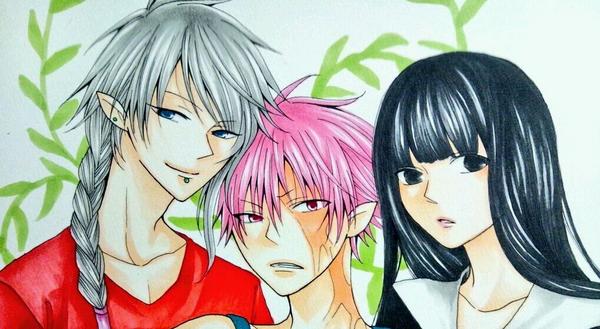 コピック髪の毛tl コピック Copic Togetter