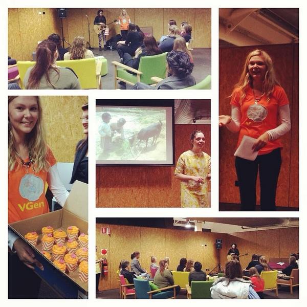 ClaudiaBaileyy's tweet photo. My @VGenSA event went so well last night! Thanks to everyone who came, especially guests @GeorgiaGermein http://t.co/b7cLasF2JQ
