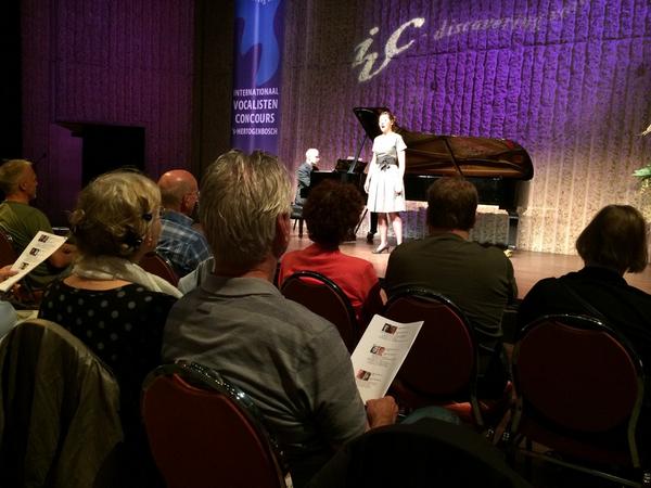 IVCompetition's tweet photo. #Soprano @onheikkila &amp; pianist Kiril Kolovsky from #Finland start their #IVC50 Lied Duo programme with #Rachmaninov. http://t.co/KHXxcPJ2UY