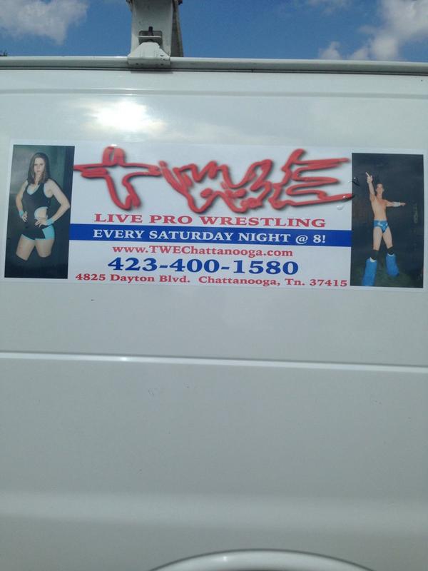 Check out our ads on vans around Chattanooga