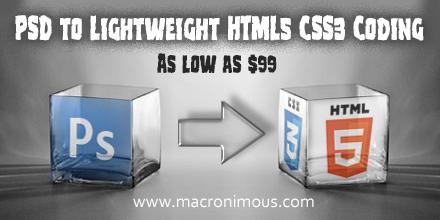 macronimous's tweet image. Retweet Please: Outsource #HTML5CSS3WebDesign and #PSD2HTML with @Macronimous macronimous.com/services/css_w… #WebDevelopment