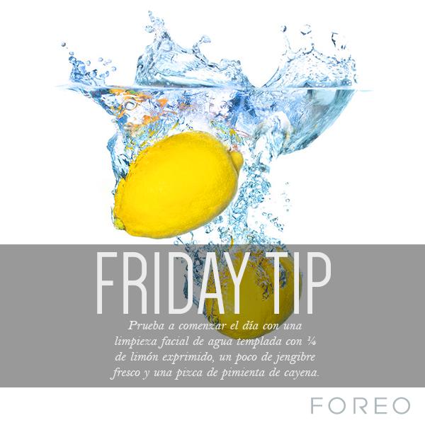 FOREO_Spain's tweet photo. A la lima y al limón este es nuestro #FRIDAYTIPFOREO de hoy ¡Feliz viernes #FOREOLover! http://t.co/2DO8YGx9El