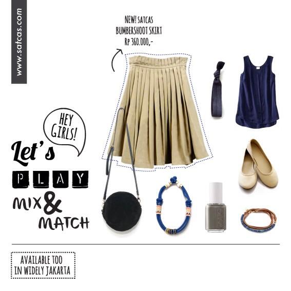 Wear a playful skirt for a fun Friday night out!