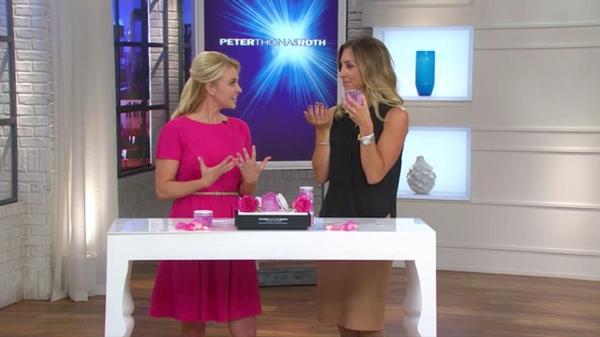 <a href="/QvcStacey/">StaceyStauffer</a> and I on set this morning Live <a href="/QVC/">QVC</a> talking all <a href="/PTRskin/">Peter Thomas Roth</a> Catch Peter and I on-air at 11am!