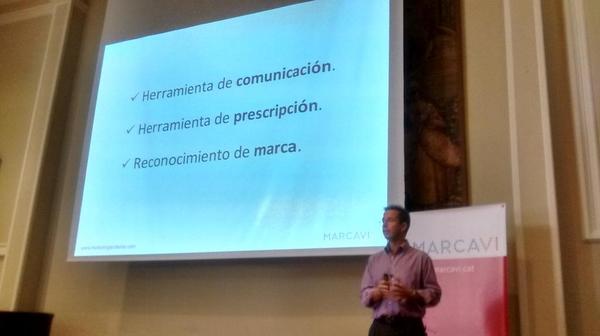 Matí entretingut al @MarcaVi2014: Marketing low cost, blogs de vi, el cas de Bodegas ENATE i disseny de tastos!