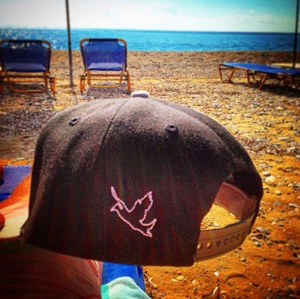 OneFalconCo's tweet photo. Just had this sent from @Ollie_Hurst sunning it up in Greece ✌️👍👌 #OFC http://t.co/8ig3A79M26