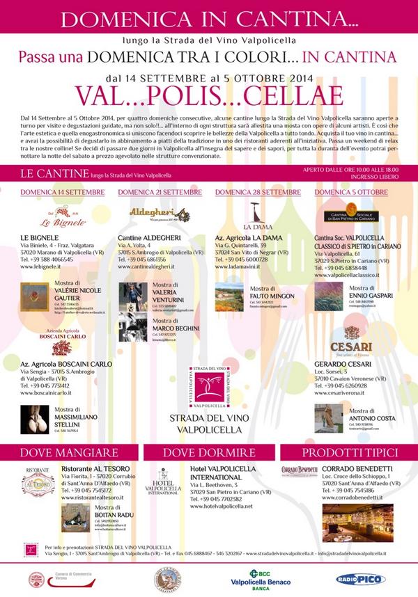 STRVALPOLICELLA's tweet photo. Un #ff davvero speciale ai patrocini del nostro evento #ValPolisCellae  @CamComVerona @radiopico @Vivilavalpo http://t.co/fJXirL2wOI