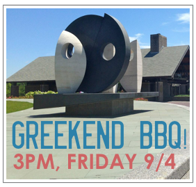 We can't wait for <a href="/VUGreekLife/">Villanova Greek Life</a>'s GREEKEND kickoff starting with a BBQ at 3pm today! See everyone there!