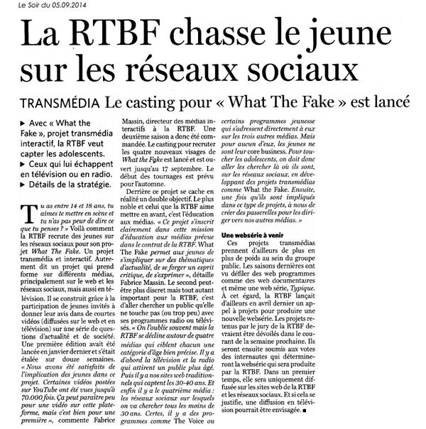 RTBFwebcrea's tweet image. &quot;La RTBF chasse le jeune sur les réseaux sociaux&quot; #webdocu @wtfakeRTBF