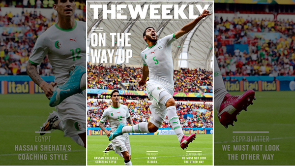 FIFAcom's tweet photo. WEEKLY: We look at the rise of Algeria &amp; chat with Egyptian coaching legend Hassan Shehata - http://t.co/maAjR7vo8A http://t.co/qd98jOwEIz