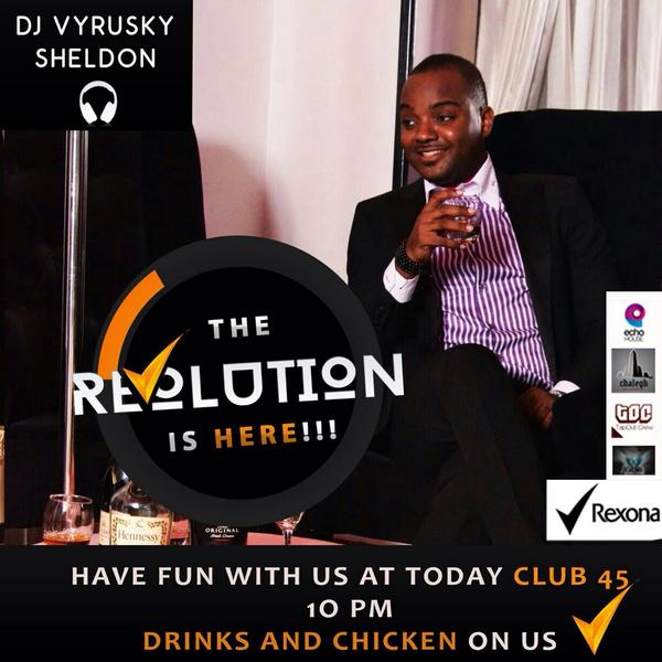 Empress__Wu's tweet image. It's tonight ? #REVOLUTION  #club45