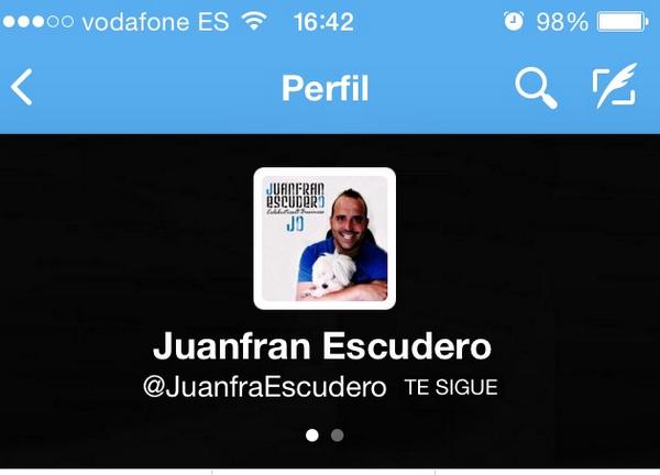 odenatalia's tweet photo. Hoy es un gran día!!!!! Has vuelto todos con @JuanfraEscudero http://t.co/1XJyJLKmlE