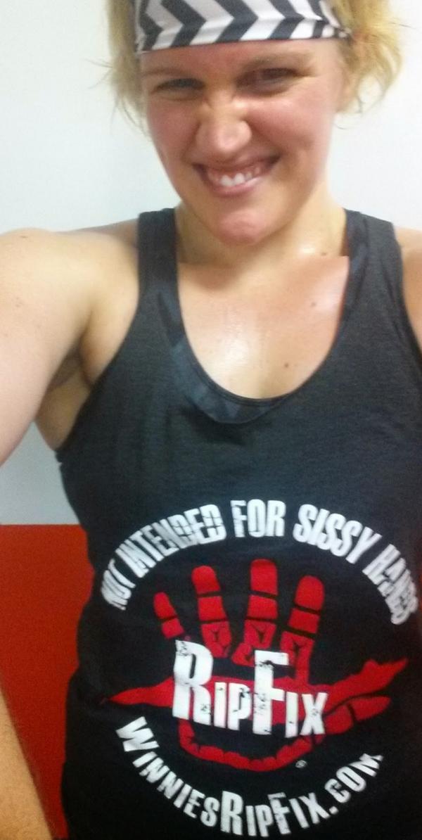 TrueBarbellion's tweet image. @Ripfix, people mistake me for @christmasabbott when I wear my #getthefix tank! Love #ripfix!
