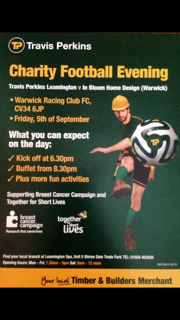 RacingClubWarwick FC (@racingclubfc) on Twitter photo Charity football event tonight at Racing Club Warwick, KO 6.30pm plenty for all the family <a href="/warwickrocks/">warwickrocks</a> Charity football event tonight at Racing Club Warwick, KO 6.30pm plenty for all the family <a href="/warwickrocks/">warwickrocks</a>