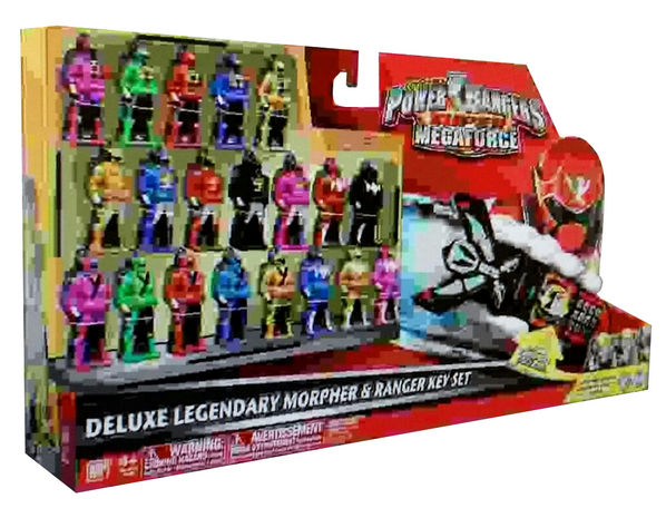 power rangers super megaforce deluxe legendary morpher and ranger key set