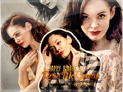 Happy Birthday, Rose McGowan! -   