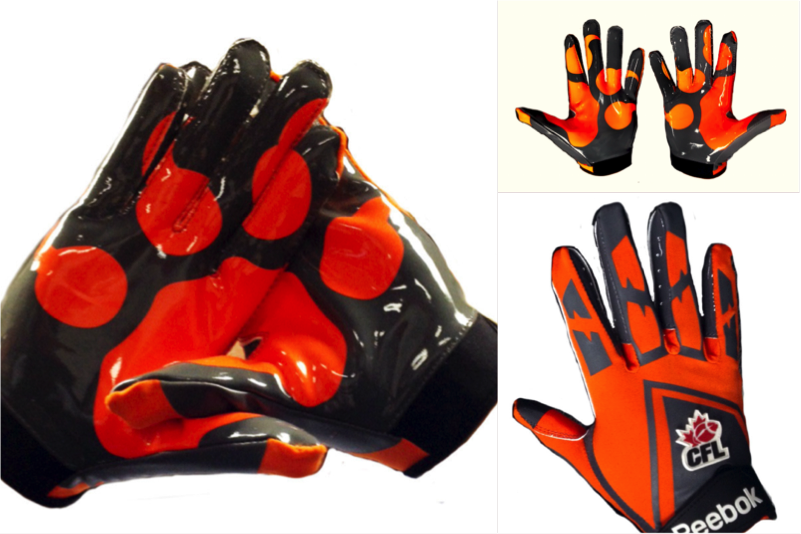 reebok cfl football gloves