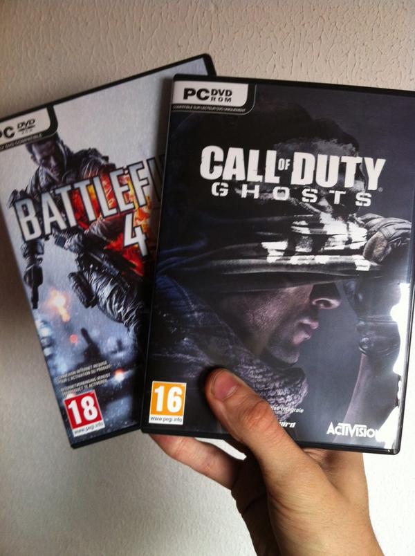 mantakysFR's tweet photo. Un bon weekend qui s'annonce ! #Bf4 #Codghost http://t.co/wEkPkxuf2v