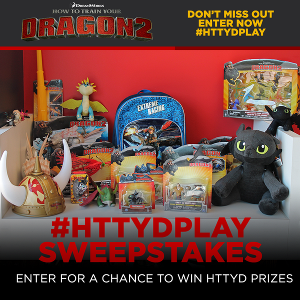 Dreamworks's tweet photo. Be the ultimate dragon rider and enter our #HTTYDPlay sweepstakes to win some #HTTYD prizes! http://t.co/AuxZWpQg2y http://t.co/Ivje1JFkWL