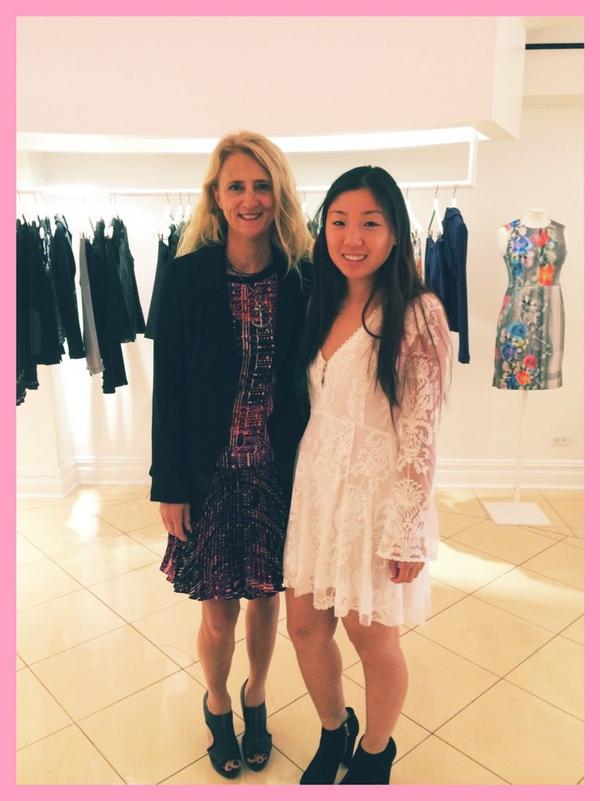 shaynaseid's tweet photo. @shaynaseid: shopped with @nanettelepore at her madison ave. location #fall2014collection http://t.co/13R6Oog5XR