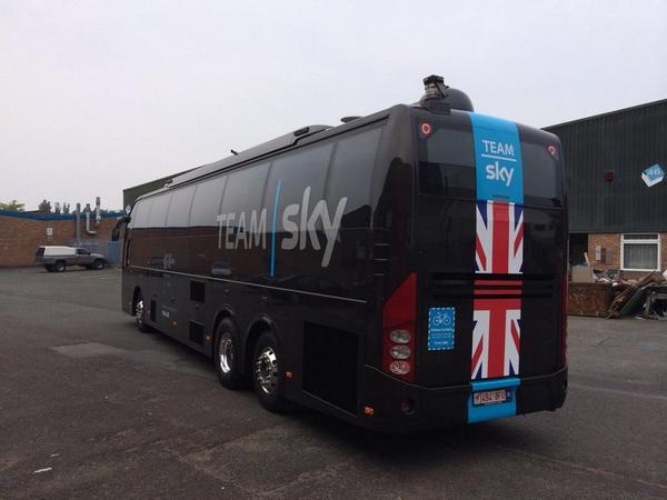 NetcompanyINEOS's tweet photo. Our bus has had a snazzy new paint job for the #tob2014! We can't wait to hit the road in it on Sunday! Come say hi! http://t.co/Rkxw23KhEN