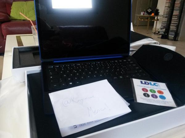 LDLC's tweet photo. WINNER #FierDeFollowerLDLC ! => "@Krynine: Passez une bonne rentrée avec @LDLC ! #RoiDeLaRime
Merci encore! http://t.co/eQ92Q1uPB6"