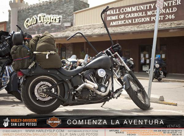 harleySanLuis's tweet photo. ready to ride! #harleydavidson #hdslp http://t.co/PEeSpsUCzW