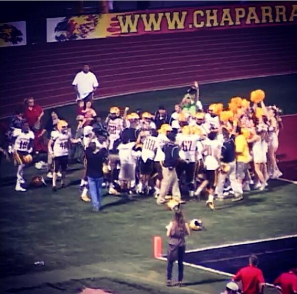 Kamron28j's tweet photo. β@richiebee4: #fbf good luck to my boys today! #ChapWeek http://t.co/5ZnIEq0gjWβ best moment ever