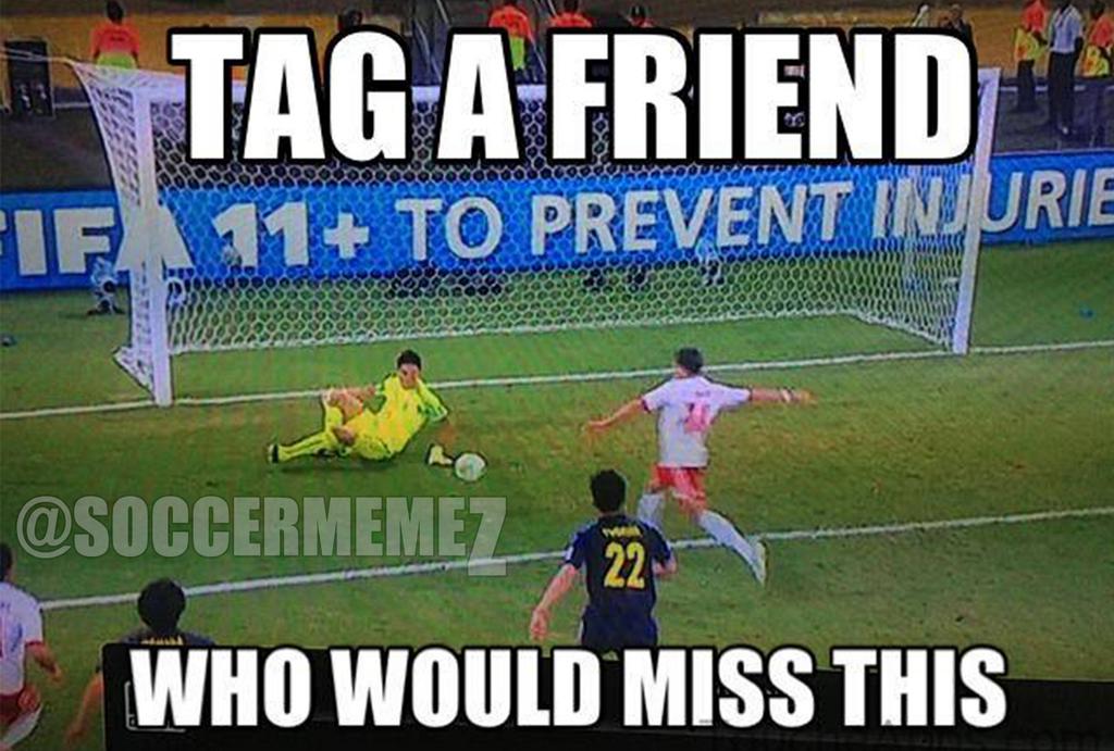 Soccer Memes on X: "TAG a friend who would miss this!  http://t.co/seydrkqr0R" / X
