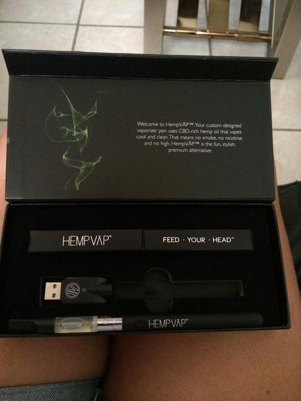 TeamBelive1's tweet photo. Got my Hemp vape and I haven't felt any better.  FEED YOUR HEAD! #hemp #CBD #smokers #vapelife http://t.co/emCwsdA0MF