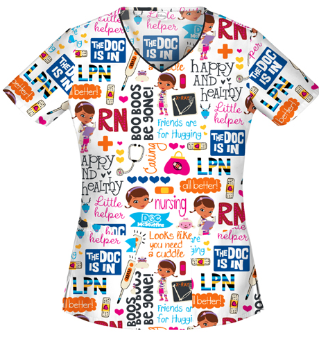 Friday Fun Scrubs: Doc McStuffins from Tooniforms - Too cute!
iuiscrubs.com/product/30715/…