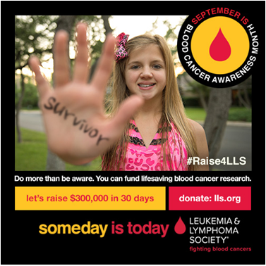 LTN_CALSO's tweet image. YOU CAN help more patients like Ella survive. #Raise4LLS #somedayistoday #BloodCancerAwarenessMonth