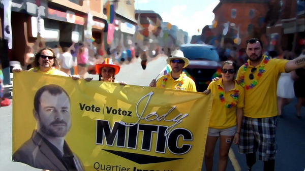 Orlean's @JODYMITIC Councillor Candidate #ottpoli #Ottawa #Ottcity #HappyPrideOttawa #HPO2014 #Pride #PrideOttawa