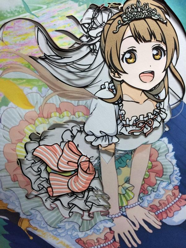 Twitter 上的 Miku 切り絵垢 多忙 切り絵 ラブライブ ことりちゃん 8 Http T Co Ophl55pkf5 Twitter