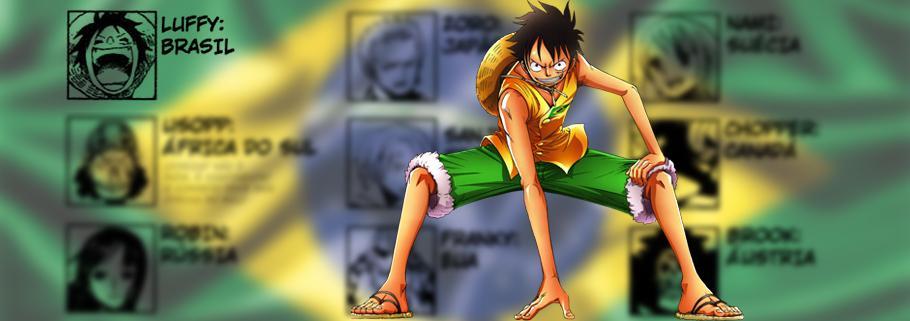 one piece brasil luffy