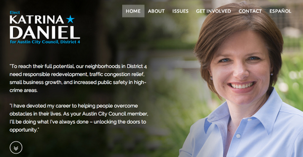 Check out our expanded website and spread the word about the campaign! katrinadaniel.com #KD4D4