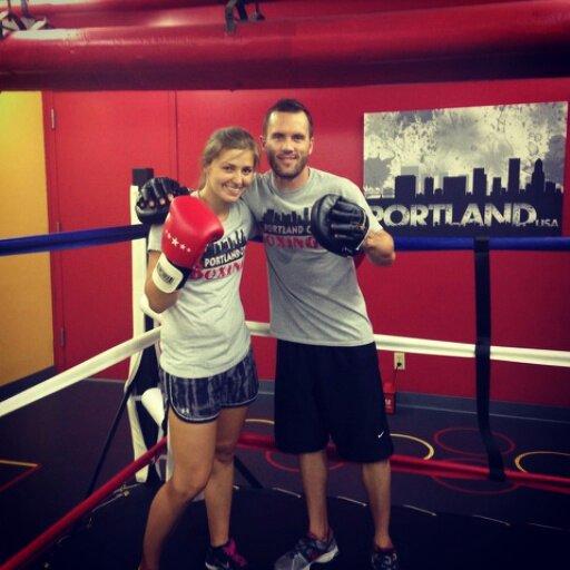 PDXBoxing's tweet image. Killed it with Mikayla this morning!!!