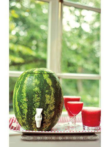 whoXcare's tweet image. "Just In Time for Spring, Turn a Watermelon Into a Keg"