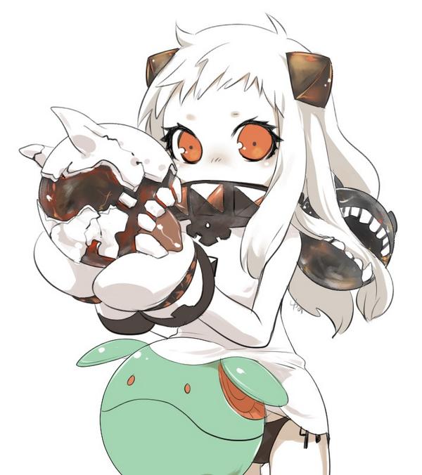 ほっぽちゃん #艦これ  蜘蛛が居なくなったので続きかけました…ふう 