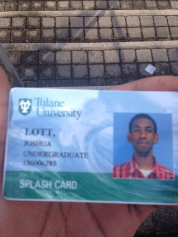 lifeoflott's tweet photo. So I go to tulane now. :) http://t.co/0vnLH7MwXp