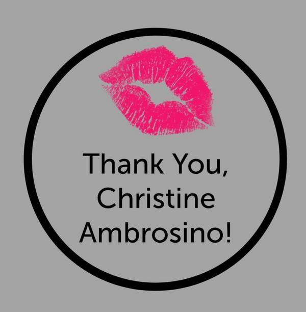 Kickstarter Backer <a href="/rasalife/">Christine Ambrosino</a> She KNOWS food! So, her support make us feel pretty damn good! #kickstarter