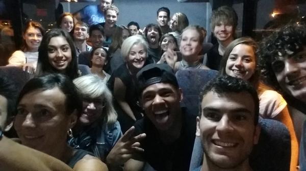 SkateCanada's tweet photo. Canadian Team #Selfie! #HPCamp14 / #Autophoto de l’équipe canadienne ! #CampHP14 http://t.co/wcnpqwlHJ4