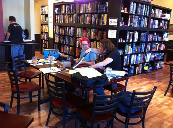 epiktistes's tweet photo. Action shots! @reuniongame @TheBoardAndBrew http://t.co/xP2mO0kZYK