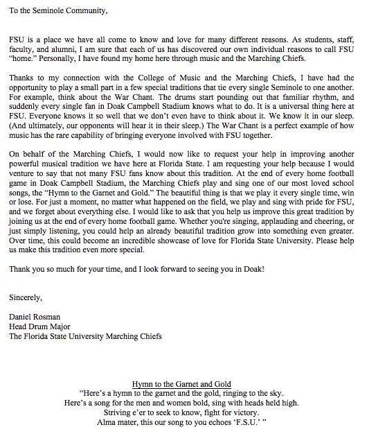 FSUChiefs's tweet image. #stayforthehymn