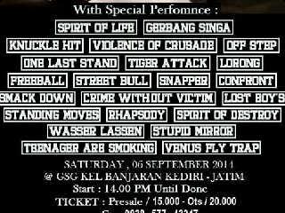 KnuckleHit's tweet image. Hari ini guys jgn lupa yaa!!! See you kediri