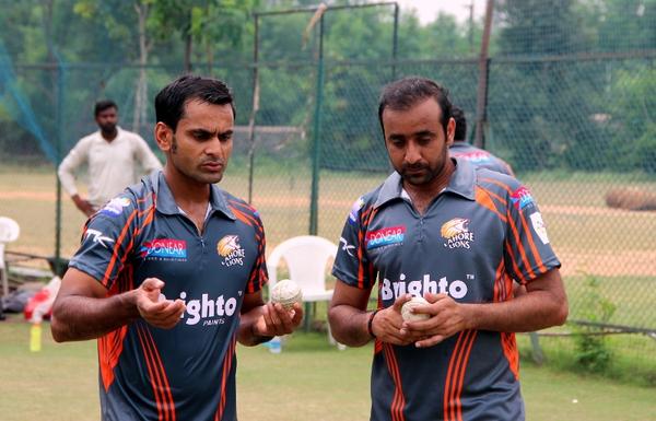 faizanlakhani's tweet photo. Pictures of @LahoreLionsT20's practice session on Saturday. Lions to play #CLT0 game against @KKRiders tomorrow. http://t.co/kHIyTqWmvG