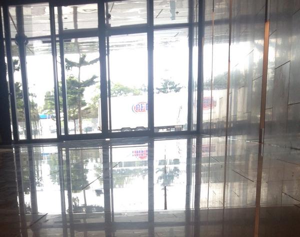 Proactivecleane's tweet image. Marble restoration at one of docklands high rise